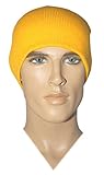 Costume Adventure Acrylic Knit Gold Beanie Costume Hat