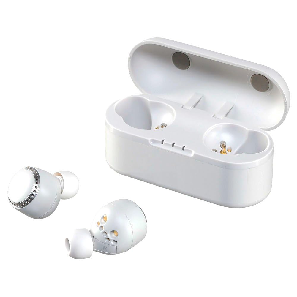 Panasonic RZ-S500WE-W True Wireless Earbuds with Dual Hybrid Noise Cancelling, Alexa Built-In and IPX4 Water Resistance, White