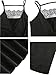 Romwe Women's Lace Front Vest Blouse Shirt Backless Sexy Tank Top Black S