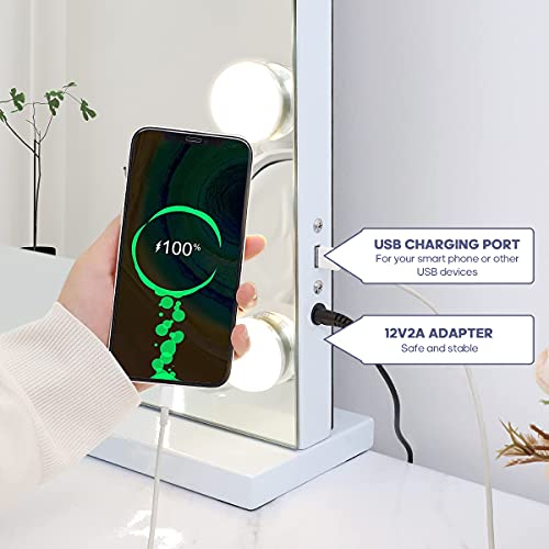 Fenair Hollywood Vanity Mirror with Lights with Bluetooth, Lighted