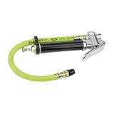 Flexzilla Premium Straight-On Tapered Chuck Inflator with 12 in. Hose (20-170 PSI) -AL2000FZ