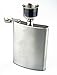 SE 8 oz. Stainless Steel Hip Flask and Funnel Set (2 PC.) - HQ90