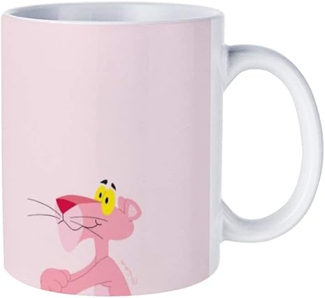Amazon Co Jp ピンクの小さなヒョウマグカップ おしゃれ セラミック コーヒーマグ 創意コップ かわいい ティーカップ 330ml ホーム キッチン