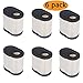 36905 Air Filter for Tecumseh 740083A ，OVRM105, OVRM120，LEV100, LEV115, LEV120, LV195EA,OVRM65 Toro Craftsman Lawn Mower Air Filter Replacement 6 Pack primary
