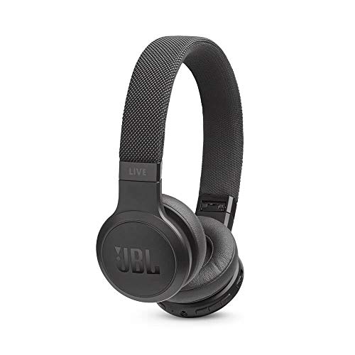 JBL Live 400BT On-Ear Wireless Headphones – Black
