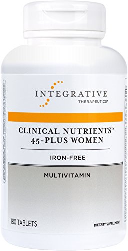 Integrative Therapeutics - Clinical Nutrients 45-Plus Women - Iron-Free Multivitamin - 180 Tablets Integrative Therapeutics - Clinical Nutrients 45-Plus Women - Iron-Free Multivitamin - 180 Tablets