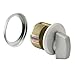 Prime-Line J 4530 Commercial Door Lock 1-5/32 In. x 1 In. Pressure Cast Zamak Aluminum Plated (Single Pack)