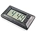 Digital LCD Vehicle Car Clock with Calendar Display, Adhesive Dashboard Clock, Ultra-thin