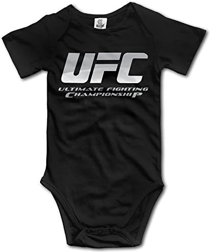 Black Baby's UFC Ultimate Fighting Championship Logo Romper Jumpsuit