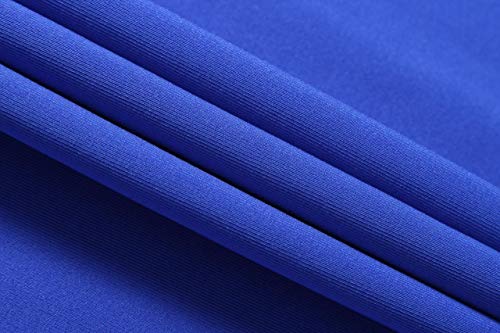Sportides Boy's Quick Dry Active Sport Short Sleeve Breathable T-Shirt Tee Top LBS712 Blue L