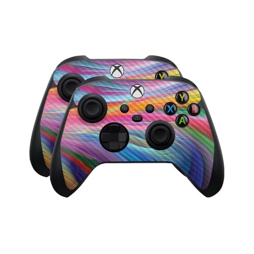 Carbon Fiber Skin Compatible with Microsoft Xbox Series X|S Controller (2 Pack)…