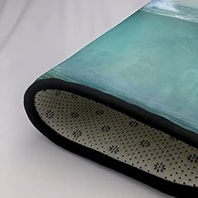 Lzhengsi Super Soft Modern Carpet Killer Whale Print Area Rug Living Room Carpet Bedroom Rug Yoga Mat Easy to Clean for… 41HoQ5R5fsS