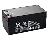 B&B BP3.6-12 Sealed Lead Acid - AGM - VRLA Battery - This is an AJC Brand Replacement