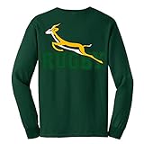 Long-Sleeve South Africa Rugby T-Shirt - M
