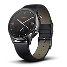 TicWatch C2 スマートウォッチ クラシック Wear OS by Google IP68防汗/防水 GPS搭載 腕時計 iPhone&Android対応 日本語対応 ブラック