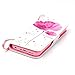 iPhone 5C Case,iPhone 5C Wallet Case,5C Case,CASELAND Flip Cover Wallet PU Leather with Stand + Lanyard Case for iPhone 5C - Lotus