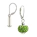 Sterling Silver Caprice Interchangeable Drop Earrings with Lever Back for European Style Bead Charms