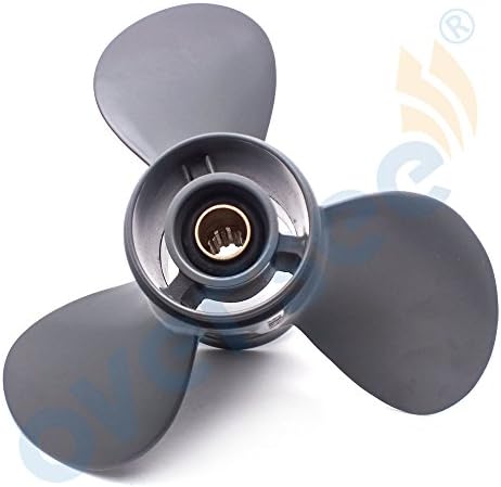 Aluminum Outboard Propeller 9 7/8x11 for HONDA OUTBOARD ENGINE 25-30HP 58130-ZV7-011AH
