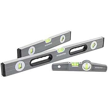 WORKPRO W002900A 3Pcs Spirit Level Set(9