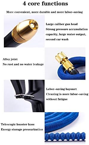水ホース 漏れ防止ガーデン拡大パイプ 水道管継手泡ポットガーデンツールで拡張可能なポータブルホース ブルー 75ft B087n93jr3 3 496円 日本最大級の品揃え新作 大人気 正規品送料無料 激安通販専門店 正規品 新作入荷
