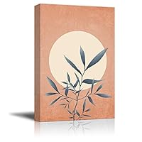 Canvas Wall Art Feather and Animals Canvas Prints Home Artwork Decoration for Living Room,Bedroom - 12x18 inches