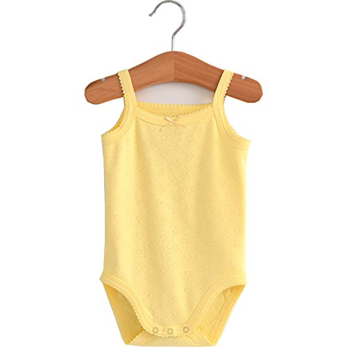 Infant/Toddler Baby Girls Boys Sleeveless Onesies Tank Top Cotton Baby Bodysuit Pack of Summer Baby Clothes Outfit (2-3 T)