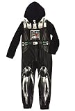 Star Wars Darth Vader Big Boys Hooded Sleeper Fleece Pajama