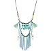 D Exceed Handcraft Multi Layered Colourful Beaded Charms Tassel Pendant Necklaces, 32"+ 3" Extension