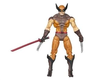 Hasbro X Men Origins Wolverine 10cm Figure Wolverine Comic Series Brown - 