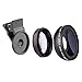Mengde HD Camera Lens Kit for iPhone 7 plus 6s Plus / 5s Samsung LG Cell Mobile Phone (0.45x Super Wide Angle, 12.5x Super Macro Lenses)
