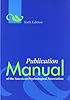 Publication Manual of the American Psychological Association, 6th Edition