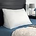 Lavish Home Wedge Pillow – Down Alternate Back Pillow with Removable Cover for Easy Cleaning – for Reading, Acid Reflux, and More (White)