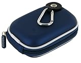 rooCASE EVA Hard Shell (Dark Blue) Carrying Case with Memory Foam for Kodak PLAYFULL Video Camera HD Camcorder