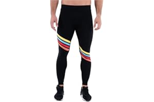 Kapow Meggings Performance Pro Range - Mens Compression Leggings with Pockets for Athletic Workout Performance