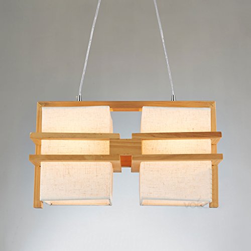 Wooden Warm Esszimmer Kronleuchter Nordic Creative Einfache Holzstamme Wohnzimmer Lampen Restaurant Schlafzimmer Kronleuchter Amazon De Kuche Haushalt