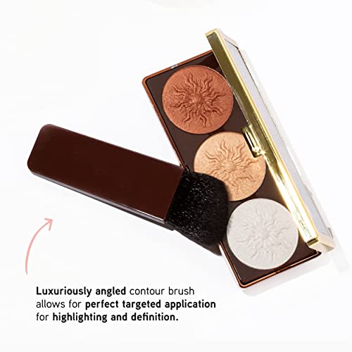 PHYSICIANS FORMULA HIGHLIGHTER & CONTOUR POWDER PALETTE, SHIMMER STROBING,-FRAGRANCE FREE, PARABEN FREE, GLUTEN FREE, DERMATOLOGIST TESTED