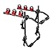 Yescom 3 Bike Bicycle Carrier Car Truck SUV Foldable Trunk Mount Rear Rack w/Strapsthumb 4
