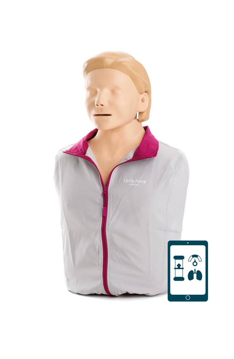 Little Anne QCPR Laerdal Training Manikin, Light Skin Colour