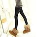 TOOGOO(R) Women Thermal Leggings Long Pants Trousers Warm Skull Punk US M
