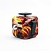 Ratoop Fidget Cube Relieves Stress and Anxiety Attention Toy for Work, Class, Home (Flames)
