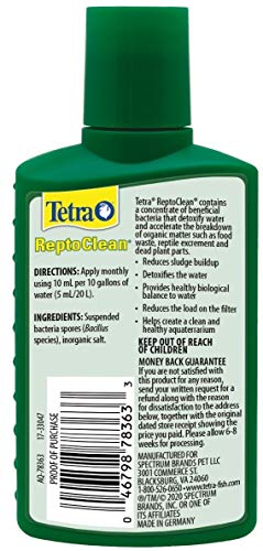 TETRA REPTOCLEAN WATER TREATMENT FOR REPTILE AQUATERRARIUM