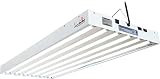 Hydrofarm Agrobrite FLT46 T5 Fluorescent Grow Light System, 4 Feet, 6 Tube