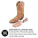 FootFitter Western Cedar Boot Tree for Cowboy Boots, Shoe Trees for Men & Women, USA-Grown Cedar Preserves Shape & Freshness