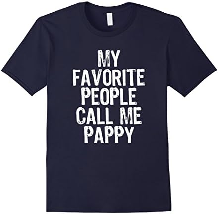 Mens My Favorite People Call Me Pappy T-shirt 3XL Navy