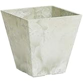ArtStone 35066 Ella Square Planter, 6-Inch, Mint