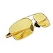 QUORA Night Driving Glasses Anti Glare Vision Driver Safety Sunglasses Rain Day Night Vision Sunglasses