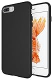 iPhone 7 Plus Case, Diztronic Full Matte Soft Touch Slim-Fit Flexible TPU Case for Apple iPhone 7 Plus (Matte Black)