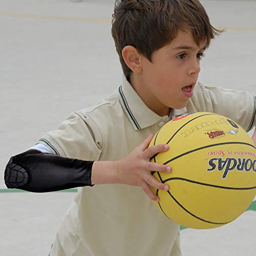 image for AceList Kids/Youth 5-12 Years Sports Honeycomb Compression Knee Pad El