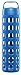 Ello Pure Glass Water Bottle with Silicone Sleeve | 20 oz | Blue Squares