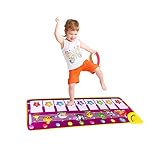 SGDD Piano Mat, Musical Piano Keyboard Dance Mat Carpet Baby Touch Play Animal Blanket Toys for Little Boys Girls Baby Gifts Xmas Thanksgiving Presents Gifts for Little Kids
